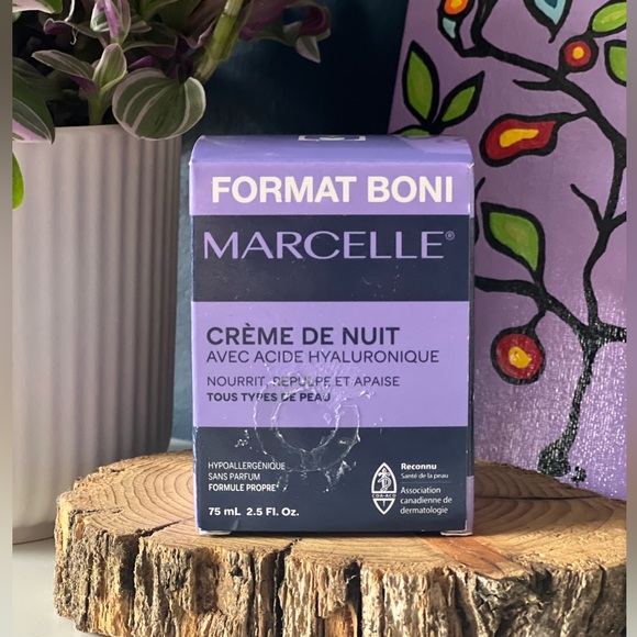 Marcelle Night Cream 24h Moisturizing with Hyaluronic Acid - Picture 2 of 4